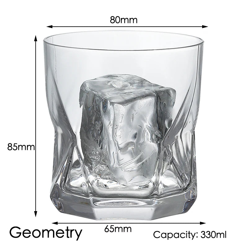 Whiskey Glasses, Scotch Whisky, Bourbon, Cocktails, RUM, Durable Whiskey Glasses