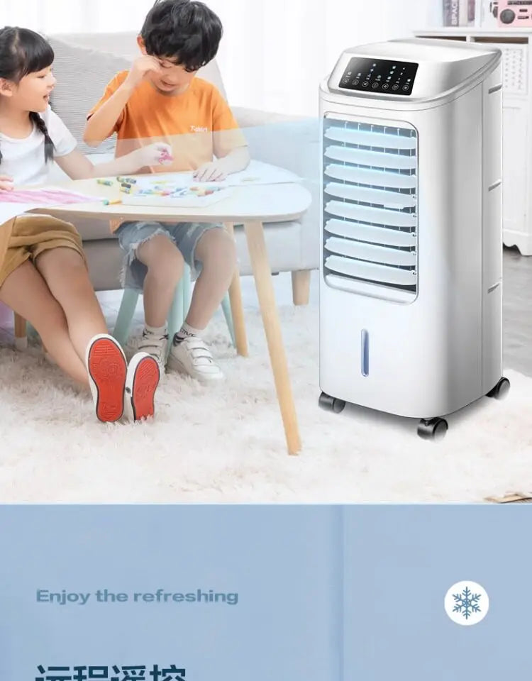 Air conditioner fan, cooling fan, household single-cooling type water cooler, air conditioner fan, cooler, portable mini air
