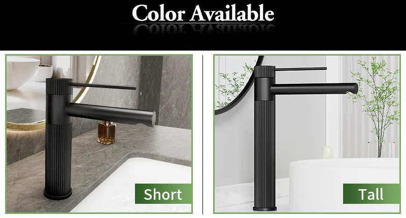 Stainless Steel Basin Faucet Gold/Black Bathroom Faucets Crane Tall Sink Faucet Hot Cold Water Sink Mixer Bathroom Faucet