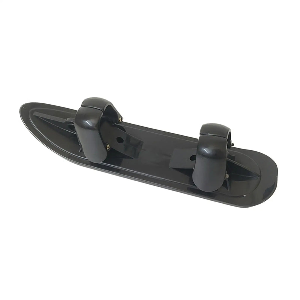 Scooter Ski Sled 2 in 1 Snow Sledge Board Outdoor Winter Snowboards Ski Sled Board for Golf Carts Bike Skiing Attachment
