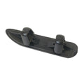 Scooter Ski Sled 2 in 1 Snow Sledge Board Outdoor Winter Snowboards Ski Sled Board for Golf Carts Bike Skiing Attachment