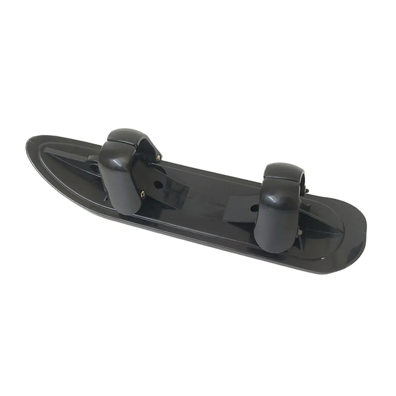 Scooter Ski Sled 2 in 1 Snow Sledge Board Outdoor Winter Snowboards Ski Sled Board for Golf Carts Bike Skiing Attachment