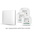 Tuya Smart Switch No Battery Required Push Button Panel Light Switches WiFi Wireless Remote Timing Relay Aleax Wall Switch