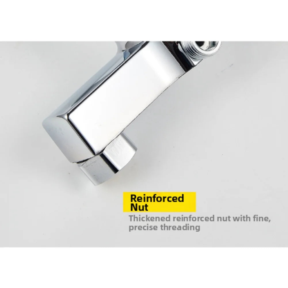 Wall Mounted Shower Hot And Cold Water Mixer Valve G1/2\" Upper Outlet Bathroom Accessories Valve Faucet Shower Tap