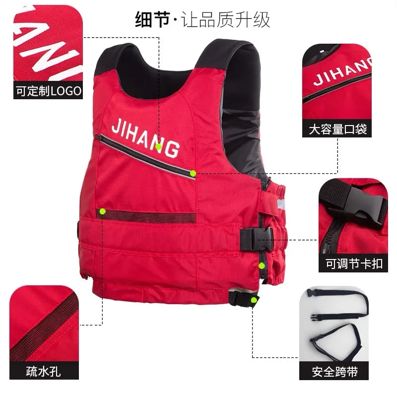 Life Vest for Adult Little Kids Girl Boy Life Jackets with Legs Strap Buoyancy Aid for SUP Kayak Fishing Swim Beach Watersports