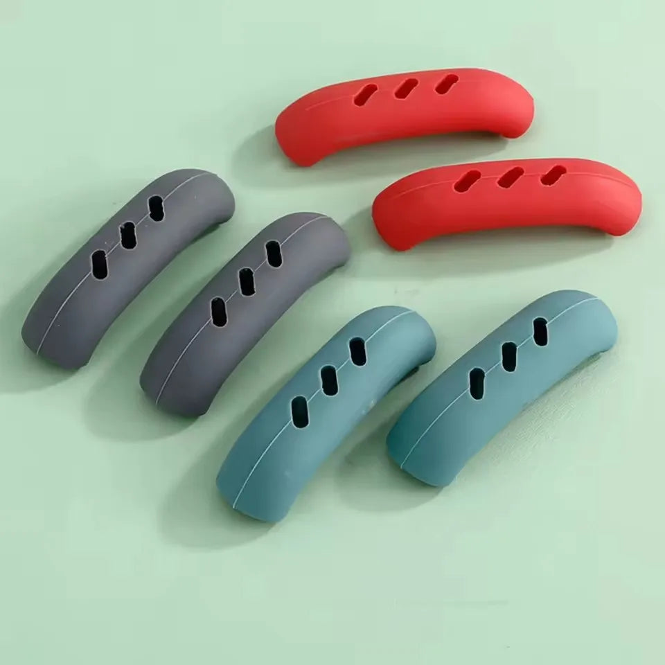 Silicone Pan Handle Cover Heat Insulation Assist Handle Holder Grip Sleeve Kitchen Gadgets