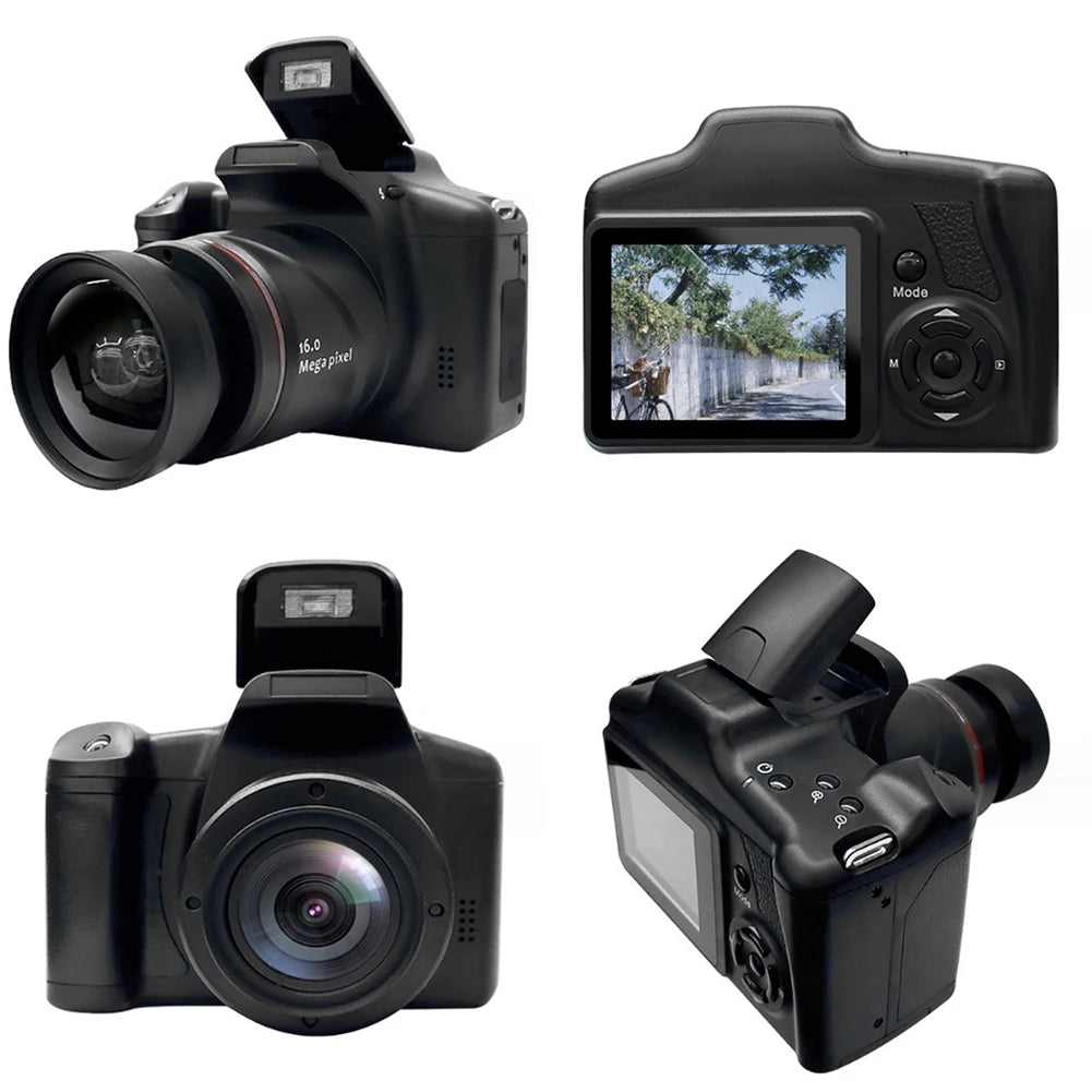 16MP Digital Camera with 2.4 Inch LCD Screen Video Camera 16X Digital Zoom Video Recorder for Photography and Video