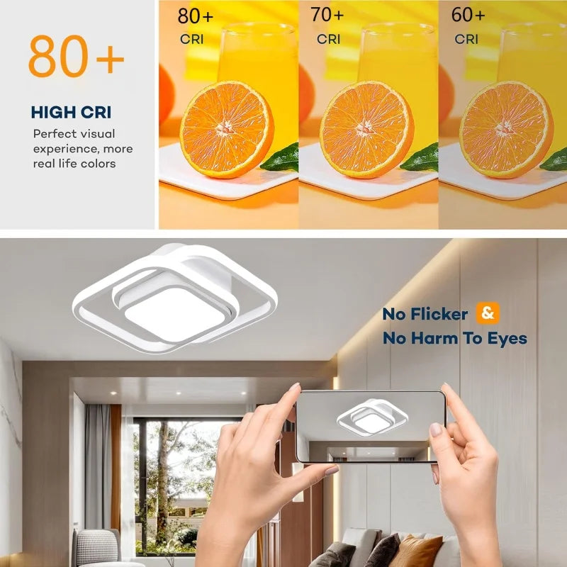 22W LED Ceiling Light Modern Ceiling Lamp Home Decoration Light Living Room Dining Room Bedroom Balcony  Aisle  Indoor Lighting