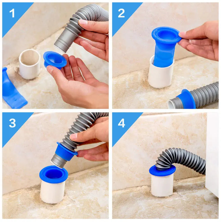 Bathroom Odor-Proof Leak Core Silicone Down the Water Pipe Draininner Sink Drain One Way Drain Valve Sewer Core