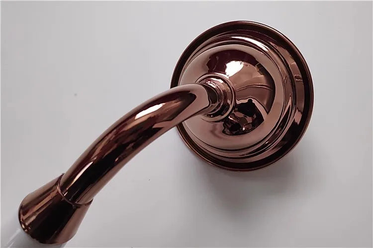 Bathroom Accessories Rose Gold Hand Shower Head High Pressure  Antique Water Output Antique Hand Shower Nozzle Water