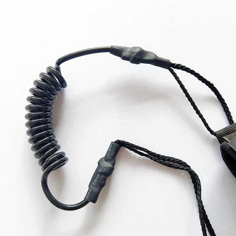 Coiled Surfboard Leash Surfing Stand UP Paddle Board Ankle Leash Sup Board Foot Leg Rope Surfboard Raft Kayak Rope