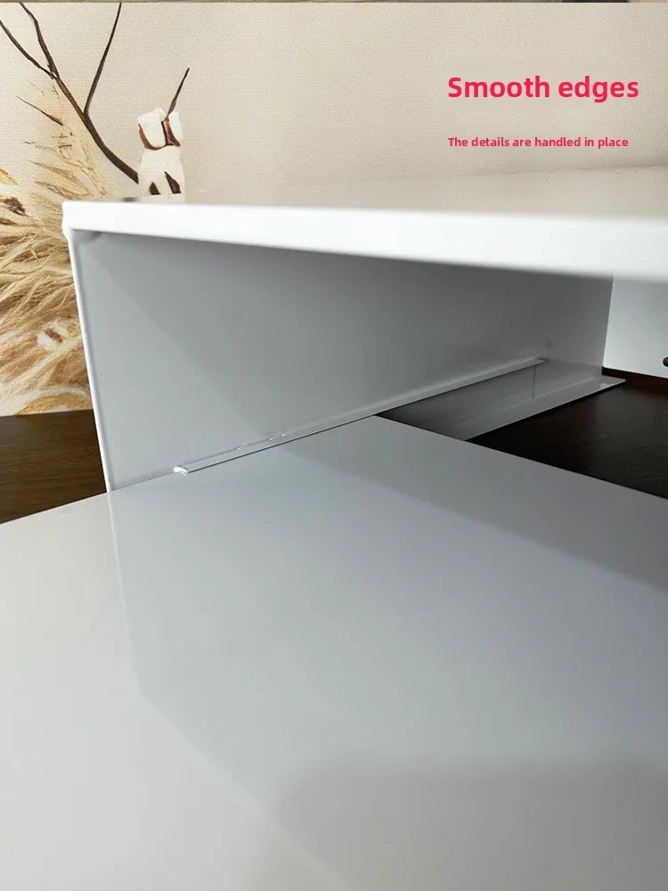 Pull-Out Kitchen Organizer Drawer Microwave Shelf with Extendable Board Countertop Oven Storage Rack Space-Saving Prep Station