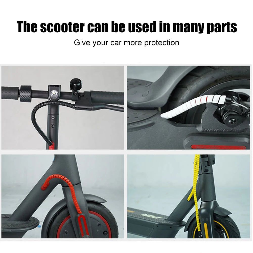 1.3m Electric Scooter Line Protector Cover Universal Electric Scooter Cable Protection Cover For M365 PRO2 Electric Scooter Part