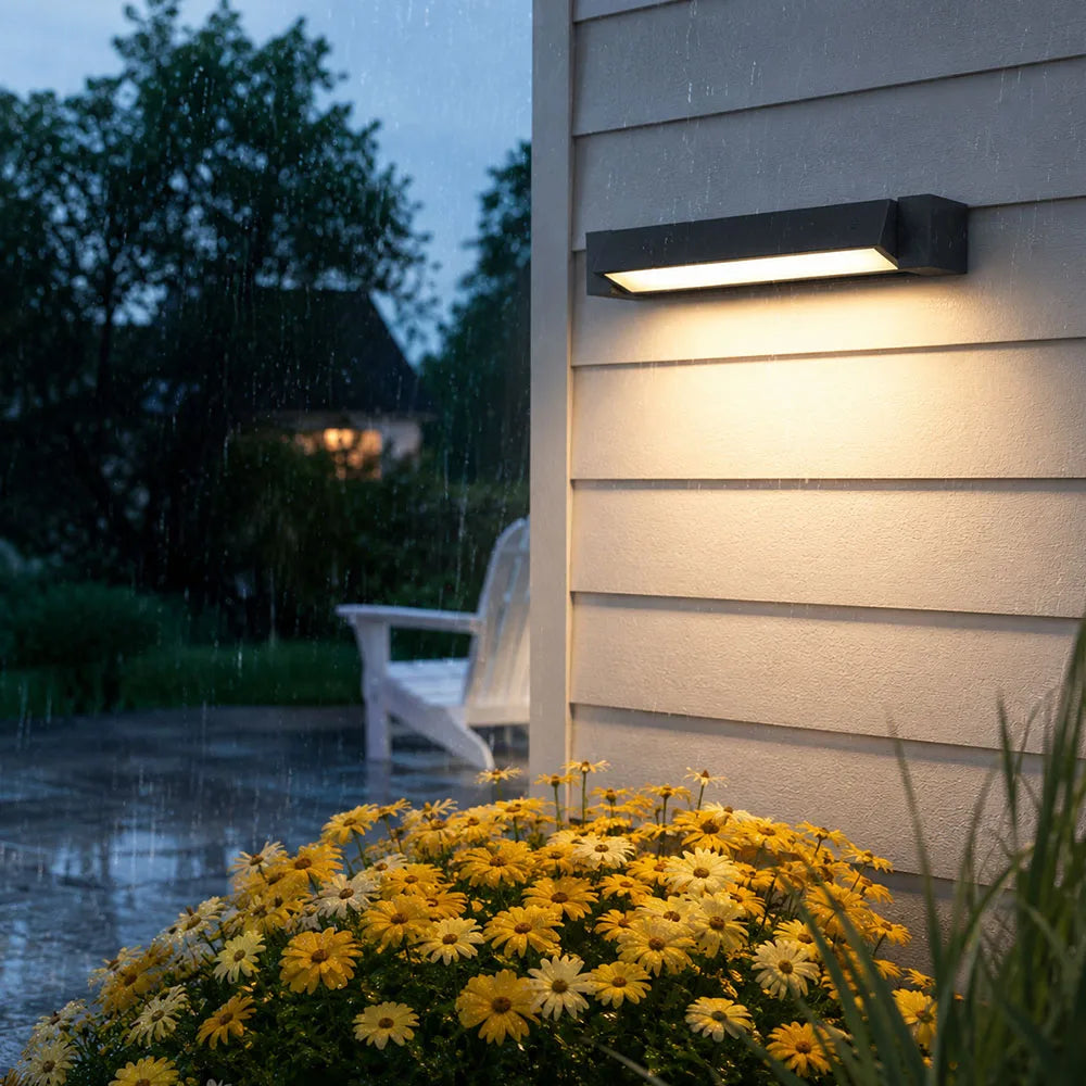IP65 Waterproof Outdoor LED Wall Lamp Rotatable lamp Villa courtyard garden porch outdoor light Aluminum Wall Lights Fixture