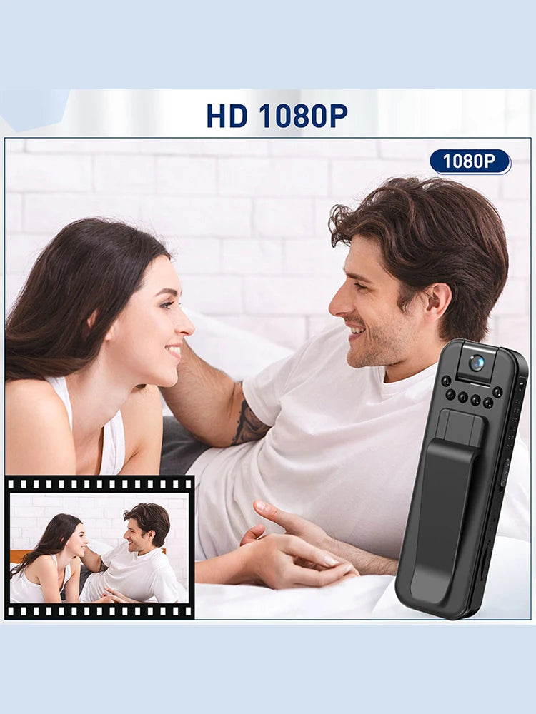1080P HD Mini Camera Portable Small Digital Video Recorder Surveillance Camcorder Night Vision Video Police BodyCam Infrared