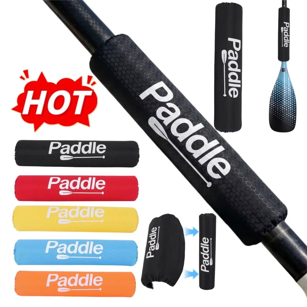 Paddle Buoyancy Sleeve 420D PU EPE Foam Paddle Float SUP Board Accessory for Kayaking Canoeing Stand Up Paddleboarding