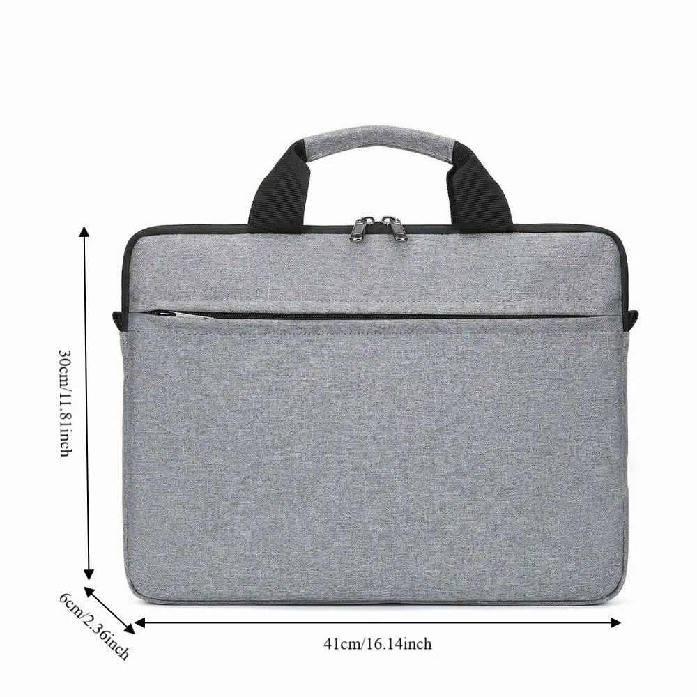 Colorful 15.6Inch Laptop Sleeve Waterproof Adjustable Shoulder Strap Handbag Shockproof Carrying Case Work Office