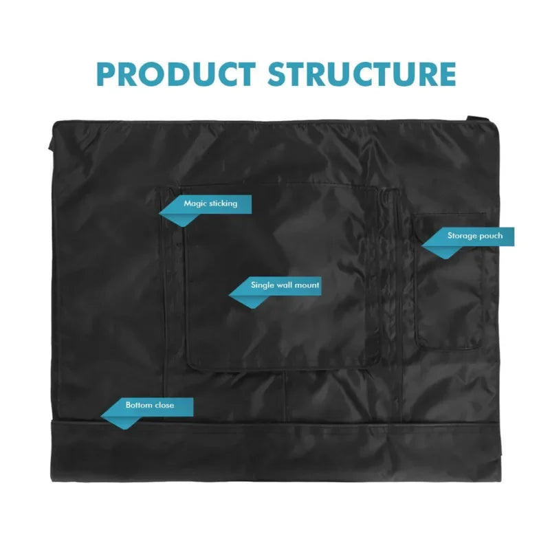 Waterproof Outdoor TV Cover Protect TV Screen Dustproof Waterproof Cover All-Purpose Dust Cover Television Case For 22"-70" TV