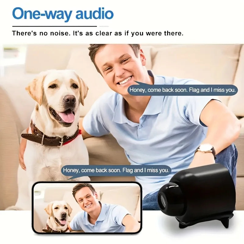 HD Mini Camera WiFi 1080P Remote Wireless Video Recorder Home House Pet Dog Kids Safety Monitoring Security For Iphone Battery