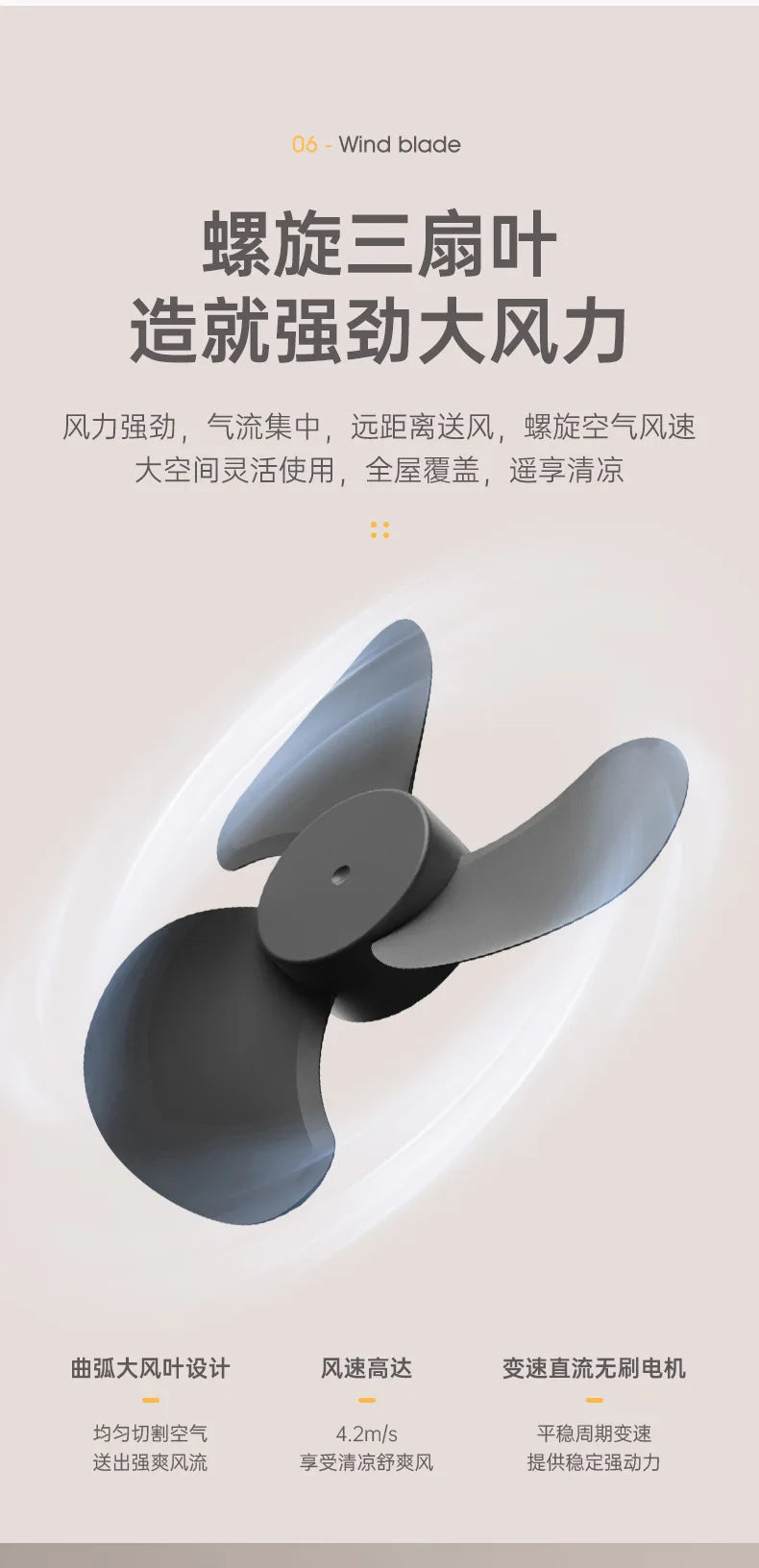 1200mAh-2000mAh Air Circulation Wireless Fan Household Desktop Office Portable Desk Fan Bedroom Large Wind Ceiling Fan