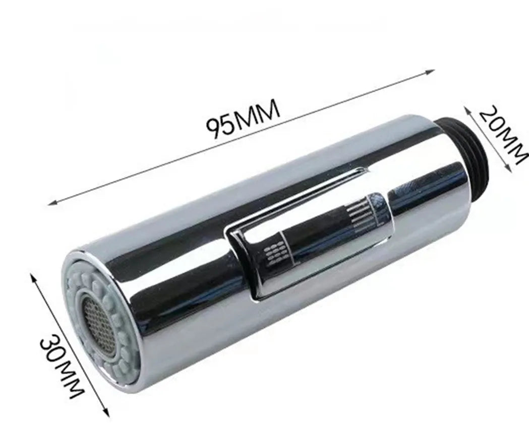 Bathroom Tap Faucet Pull Out Spray Shower Head Setting Kitchen Spare Replacement Tap Sprayer Black Head Sprinkler Kitchen Parts