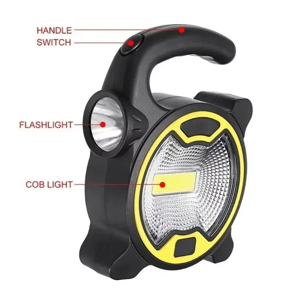 New LED Outdoor Tent Camping Lights Superbright Without Battery Flashlight Portable Mini Emergency Light