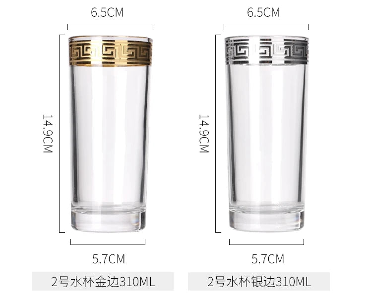 Phnom Penh European Glass Brandy Champagne Glasses Tall Wine Glasses Crystal Wine Glasses Table Household Glasses