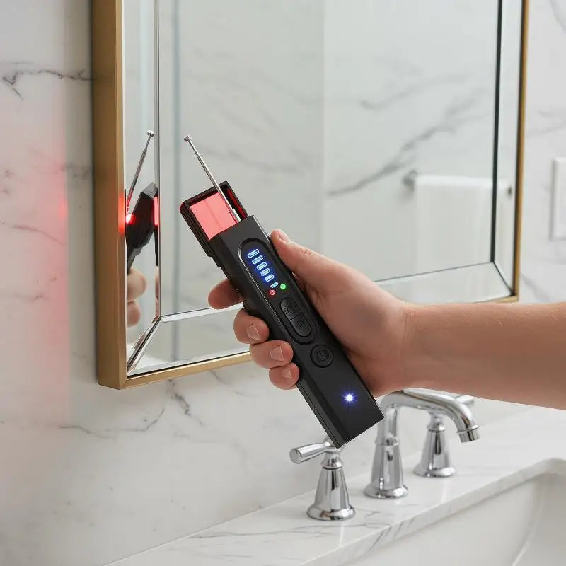 Security Scanner: Hidden Camera Detector, RF Signal Finder, GPS Tracker & Bug Detector All-in-One Gadget