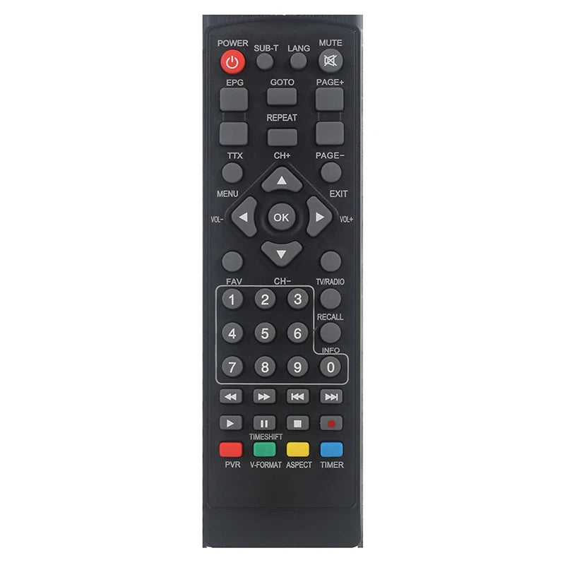 Remote Control for DVB-T2 Smart Television STB HDTV Smart Set Top Box High Definition Digital