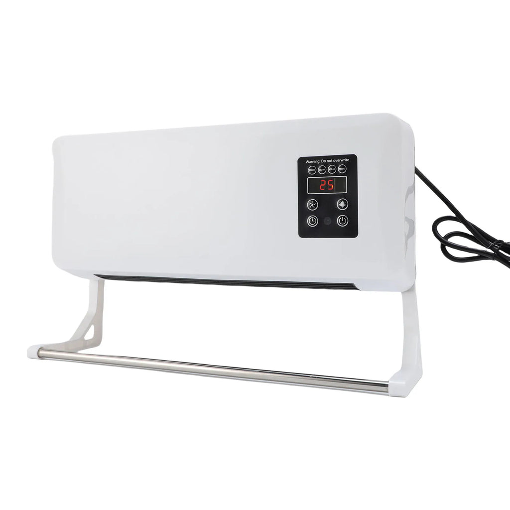 Wall Mounted Air Conditioner Low Noise Wall Hanging Heater Cooler Space Saving Efficient Multifunctional for Home Bedroom