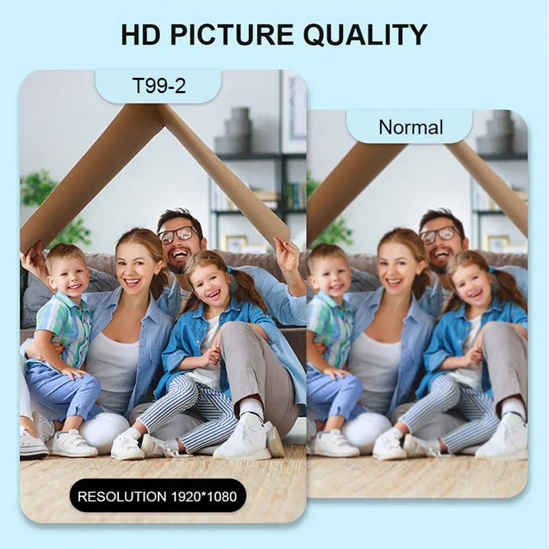 Security Camera 4K Smart Home Monitor with 150° Wide Angle & Infrared Night Vision, WiFi Surveillance Cam with Motion Detection