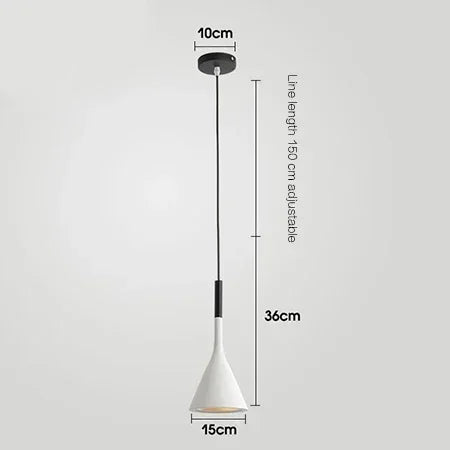 Modern Led Pendant Lights  White Light E27 for Kitchen Fixtures Bedroom Table Dining Room Hanging Lamp Lampshade Home Chandelier