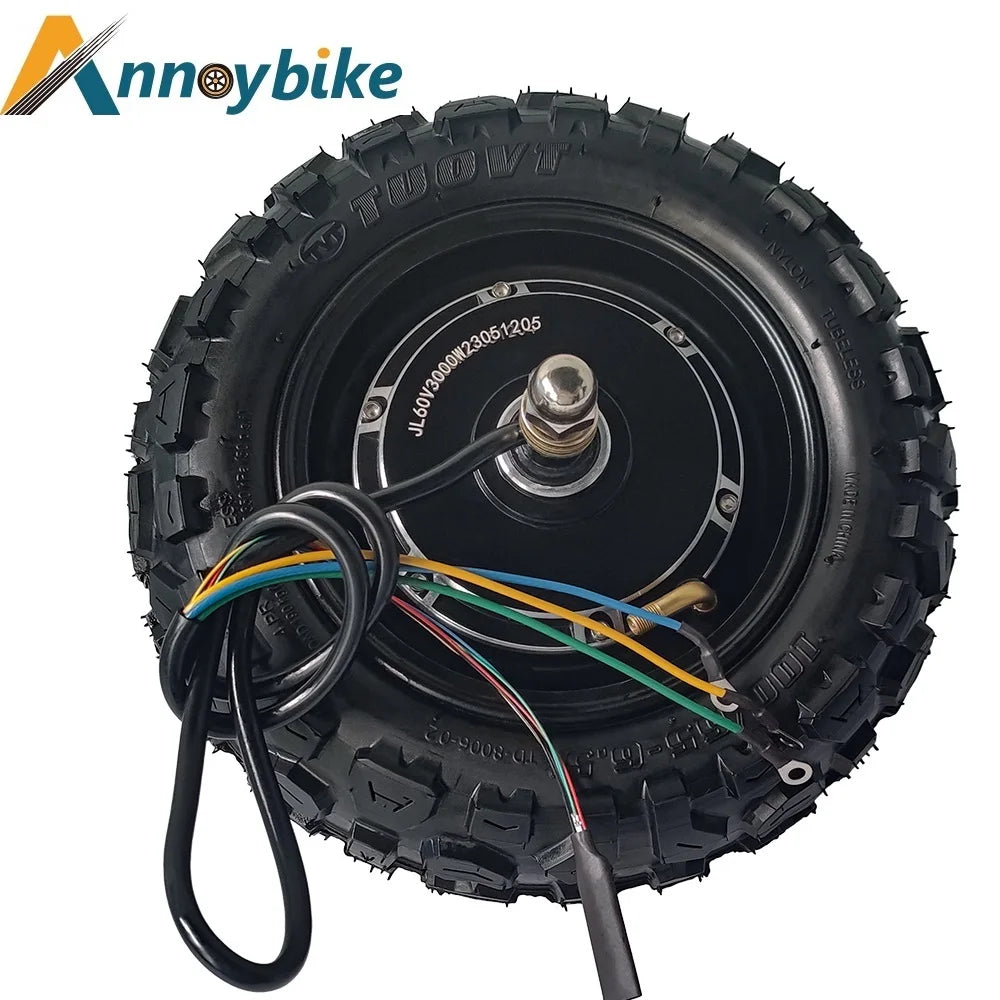 11 Inch Dual Drive 5600W Powerful Electric Scooter Motor 52V60V1600W2800W3000W Electric Bicycle Motor Suitable For Scooter Model
