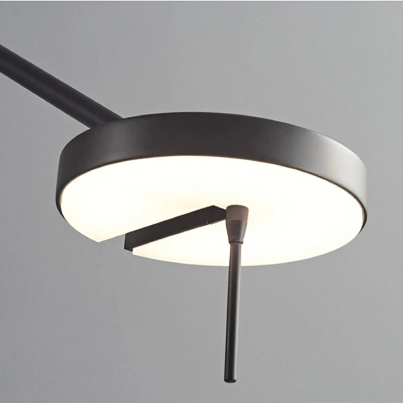 Modern Picture Wall Light Italian Invisible LED Wall Reading Light For Bed Bedroom Living Room Office Black Long Arm Wall Lamp
