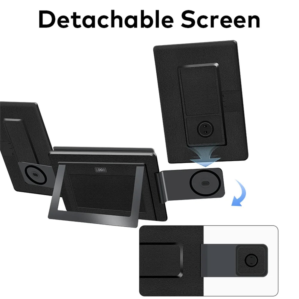 Rospider 15.6 16 Inch Portable Dual Screen Laptop Extender 1080P IPS Rotatable Triple Monitor FHD for MacBook Windows