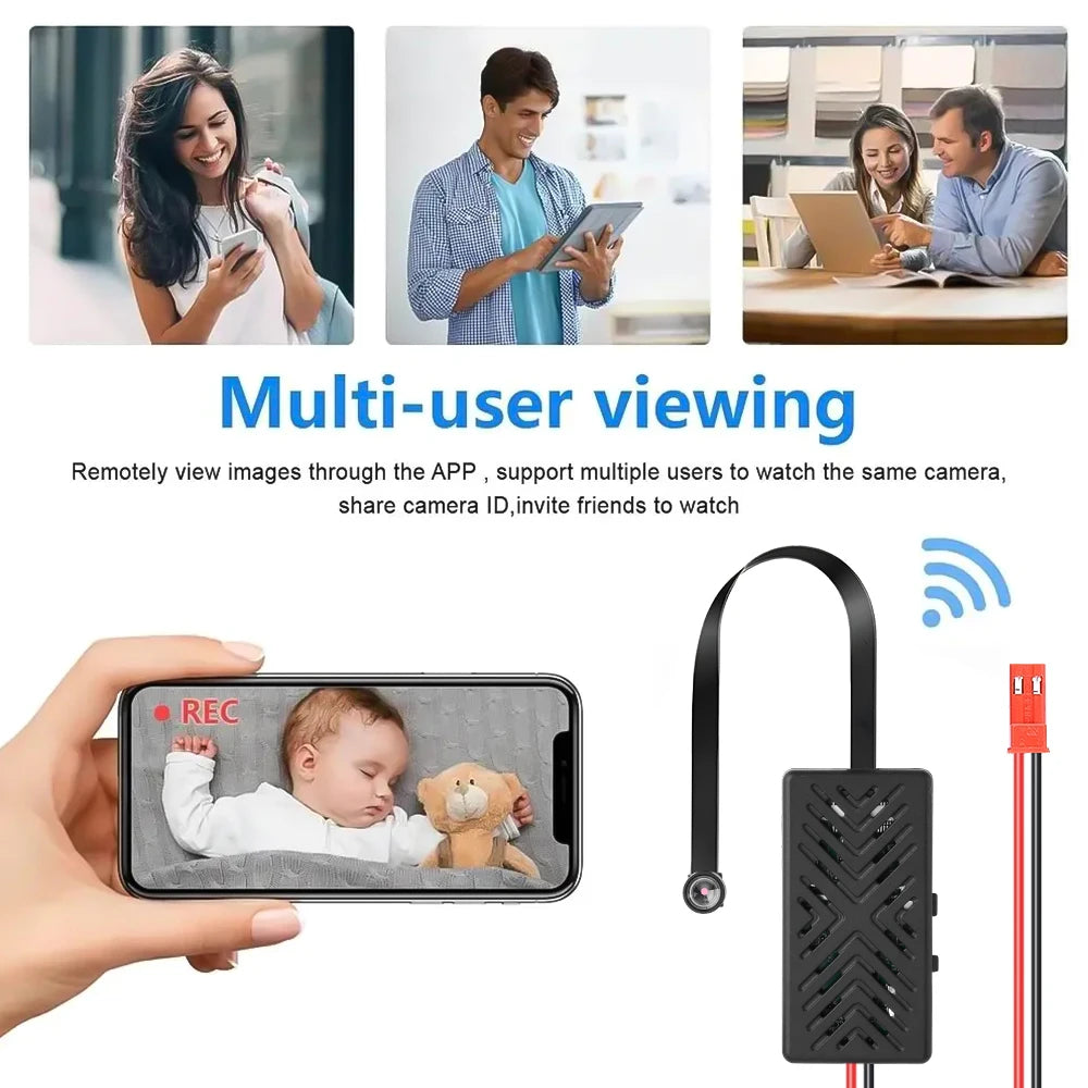 HD 1080P DIY Camera Wifi Remote View Mini Camera Home Security Motion detection Camcorder Remote Contro Video Recorder Cam