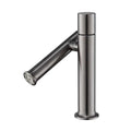 Bathroom Faucets Stainless Steel 304 Brushed Gold Basin Mixer Sink Faucet Gourmet Washbasin Tapware Hot Cold Water Tap Grey