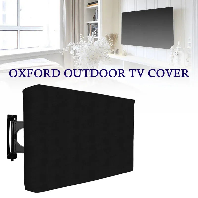 Waterproof Outdoor TV Cover Protect TV Screen Dustproof Waterproof Cover All-Purpose Dust Cover Television Case For 22"-70" TV