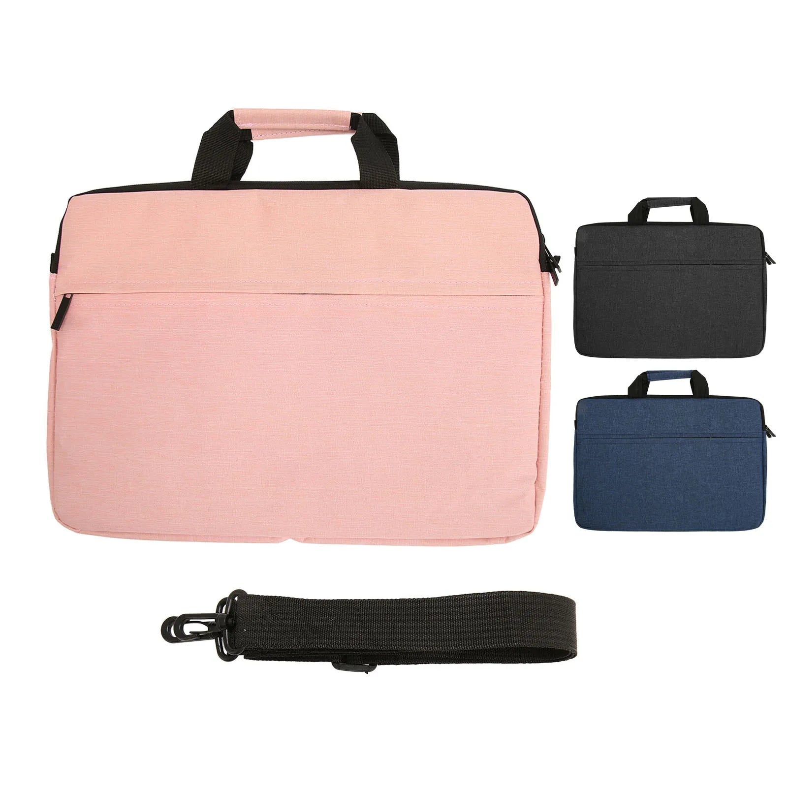15.6Inch Laptop Sleeve Waterproof Polyester Laptop Case Portable Notebook Protective Case for Travel Business Trip Laptop Sleeve