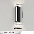 Outdoor LED Wall Light 6W IP66 Waterproof Lamp Warm White Cold White Exterior Wall Mounted Lighting for Home Decor