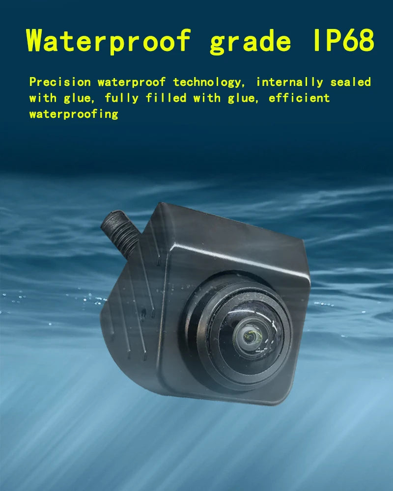 Car Rear View Camera AHD CVBS 720P HD Reversing Image 12V 170° Wide Angle Night Vision Adjustable Fisheye Len Car Vehicle Camera