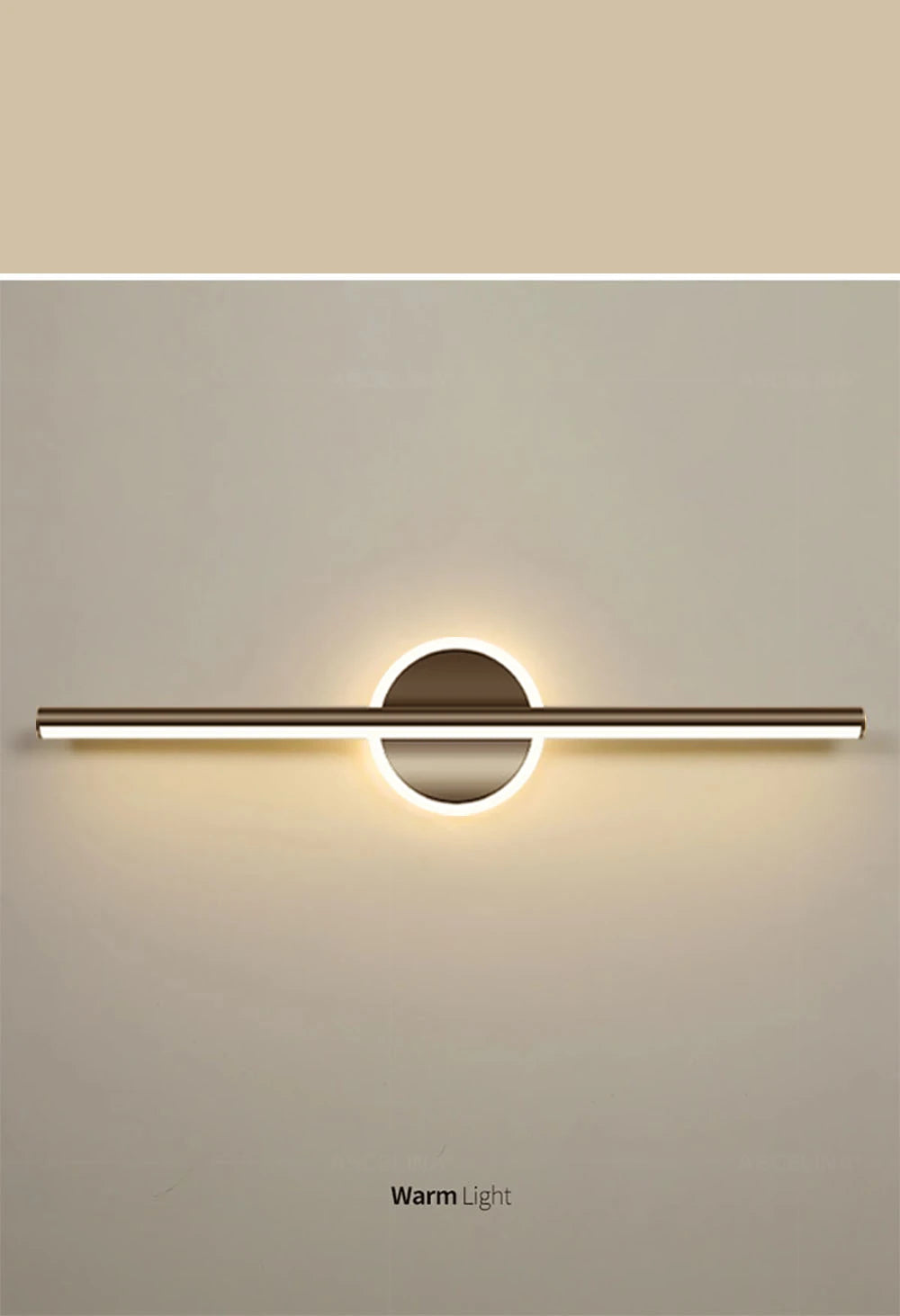 Modern LED Wall Lamp Black Mirror Light Dresser Bathroom Toilet  Long Strip Lamps Home Decor 40/60/80CM Led Lighting Lustre