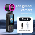 HD 2 in 1 Action Camera with 5 Speed High Speed Cooling Fan Video Recorder For Vlog YouTube Outdoor Shooting Handheld Action Cam