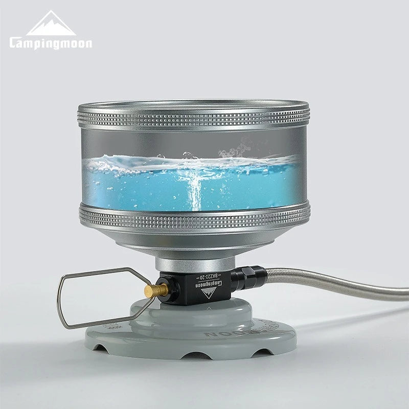CAMPINGMOON BKZ21-60 Outdoor camping with valve gas pipe, inverted high-altitude flat gas cylinder, stove extension pipe