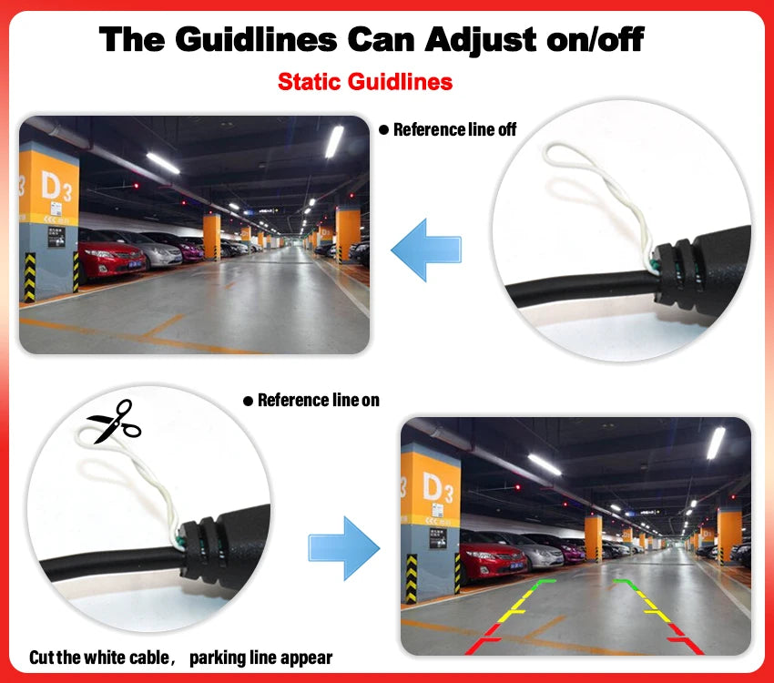 170 Degree 1080x720P HD Waterproof Car Vehicle Rear View Reverse Camera For Citroen C2 C3 Picasso C4 Pallas Cactus C5 C6 DS3 DS5