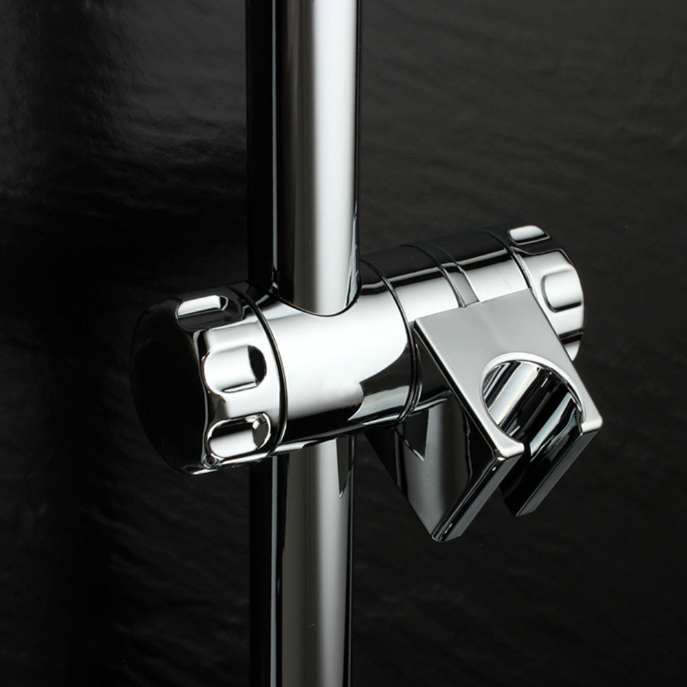 1/2PC Shower Head Holder Bathroom Shower Rail Bracket Universal Handheld Adjustable Bathroom Accessories Hose Riser Slider Clamp