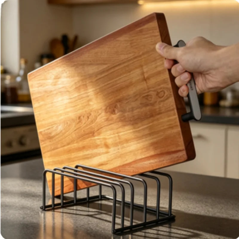Kitchen Cutting Board Storage Rack Cabinet Organizer Holder For Baking Tools Kitchen Accessories