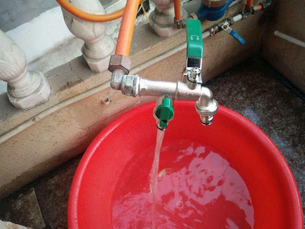 Garden Outdoor Bibcock Faucet DN15 DN20, Anti-freeze, Dual Control Copper for Washing Machine and Kitchen Garden Sink    1/2