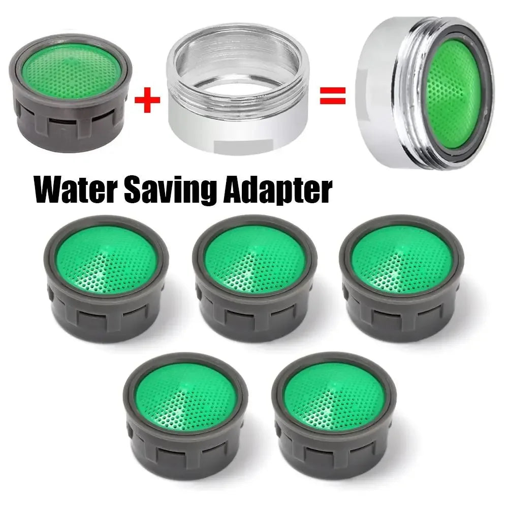 10PCS Basin Tap Filter-Tap Aerator- Faucet Plastic Insert Replacement Nozzle Filter - Faucet Flow Restrictor Replacement Parts