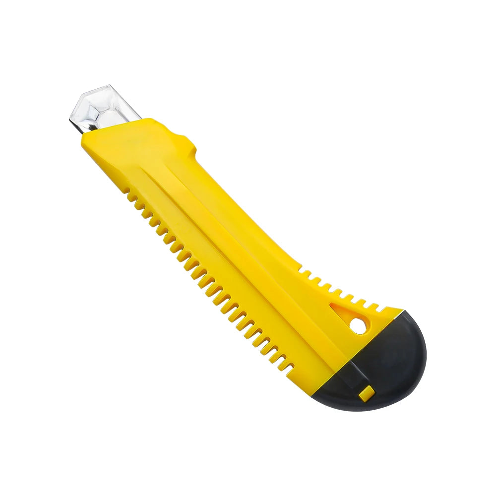 Trimming Knife 18mm Blade Retractable with Lock Back Box Cutter Opener School Office Student DIY Stationery Tool Utility Knifes